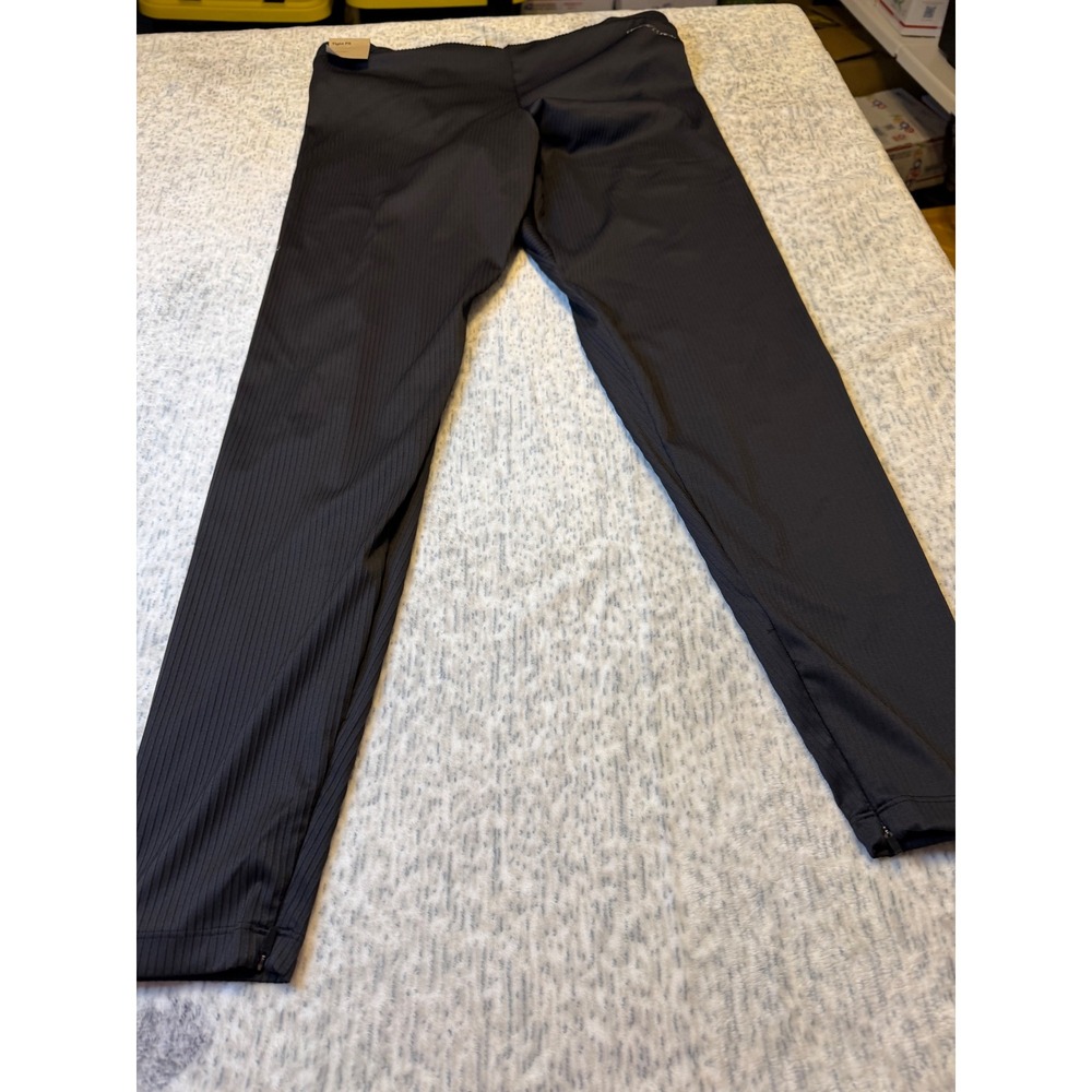 Nike Women's Black Move to Zero UPF 40 Wide Leg Athletic Pants Size M NET MR